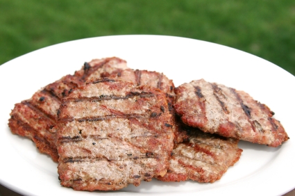 Pork Lorne Sausage - Traditional Scottish Square Sausage Sliced